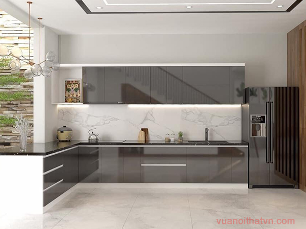 Tủ bếp Acrylic Đà Nẵng