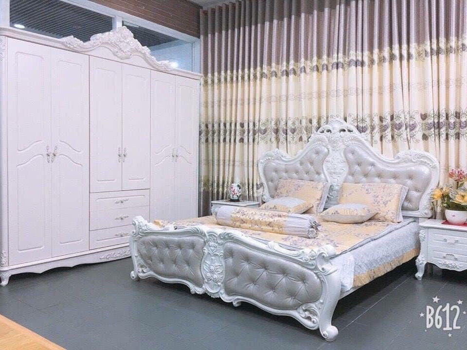 Combo phòng ngủ tân cổ điển nhập khẩu