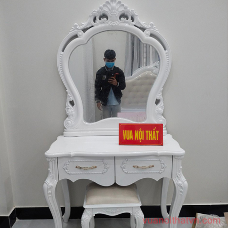 Bàn trang điểm Tân Cổ Điển 90cm