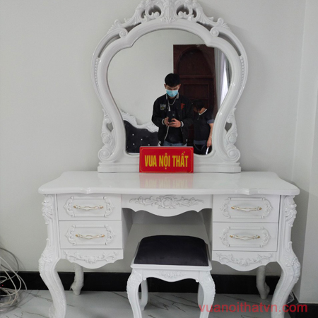 Bàn trang điểm Tân Cổ Điển 120cm