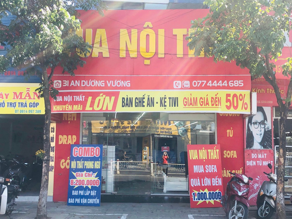 Showroom nội thất huế