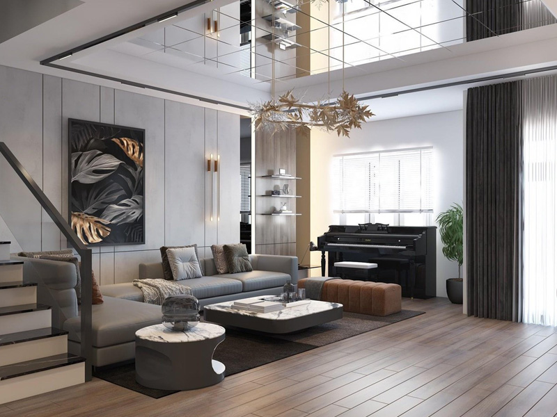 Thiết kế thi công trọn gói nội thất nhà Chị Mai Anh
